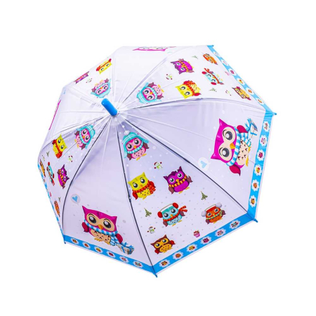 La scoala - Umbrela Pentru Copii, Cu Desene Disney, 65cm,bufnite