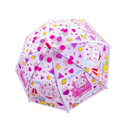 La scoala - Umbrela Pentru Copii, Cu Desene Disney, 65cm,kitty