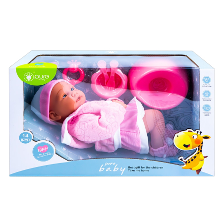 Papusi, plusuri, zane si figurine - Bebelus cu accesorii