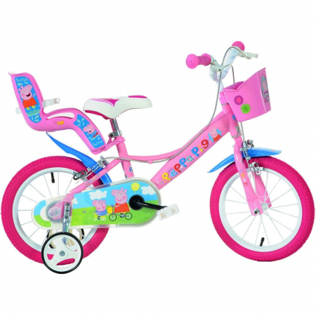 Trotinete si biciclete - Bicicleta copii Dino Bikes 14" Peppa Pig