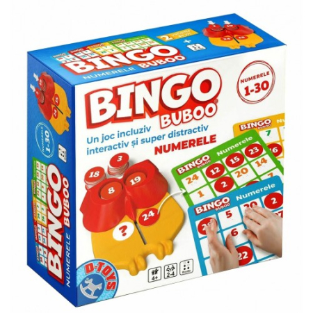 Noutati - BINGO - BUBOO NUMERELE - BRAILLE - (SI PENTRU NEVAZATORI ) - 2 VARIANTE DE JOC