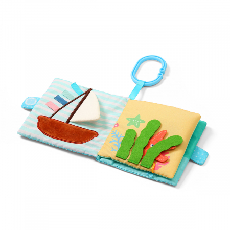 Covoras de joaca - Carte senzoriala Lumea Marii Babyono