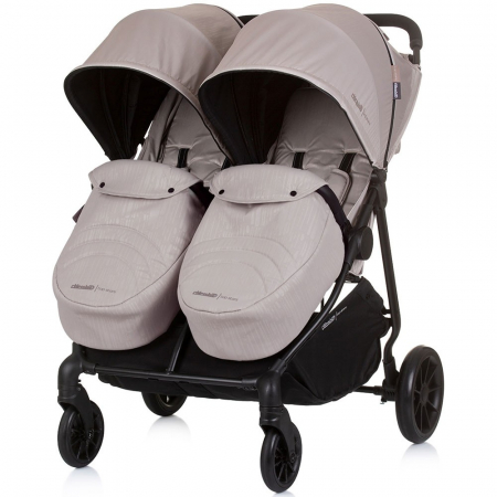 Carucior sport - Carucior gemeni Chipolino Top Stars macadamia