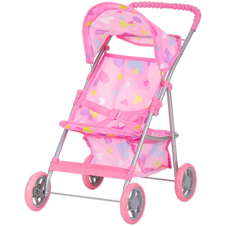 Carucioare papusi - Carucior pentru papusi Chipolino Alice hearts
