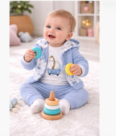 Costumase vara-primavara - Compleu 3 piese, cu body, Flinston