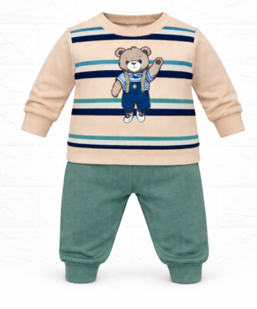 Noutati - Costumas copii, ursulet, Verde