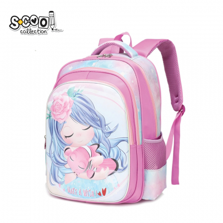 Ghiozdane gradinita - Ghiozdan 3D MAKE A WISH, 31x24x41 Cm - S-COOL