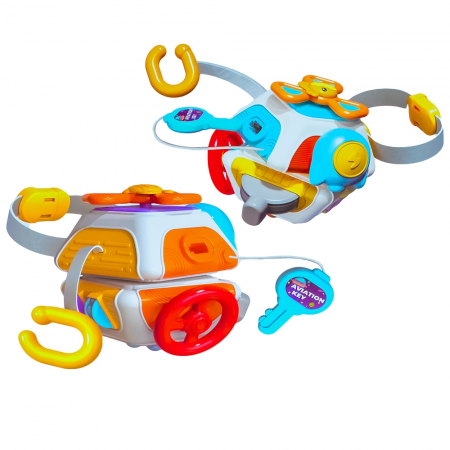 Jucarii interactive bebe - Jucarie educationala, pentru bebelusi, 15x14x14 cm