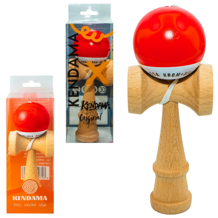 Jucarii - Kendama din lemn Oriiginal PKU