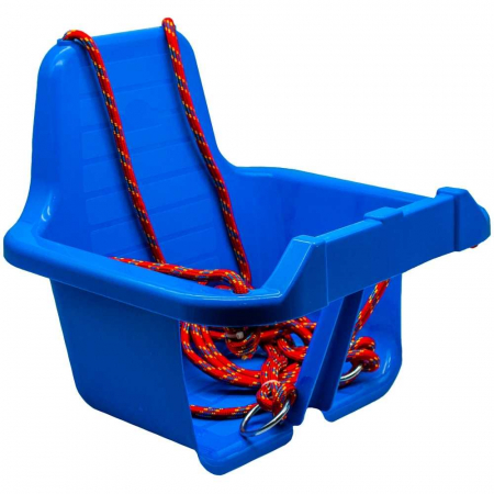 Pentru bebe - Leagan cu spatar, albastru - ROBENTOYS