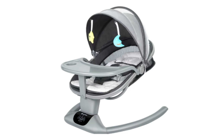 Pentru bebe - Leagan electri, cu telecomanda, ecran touch screen sensitive