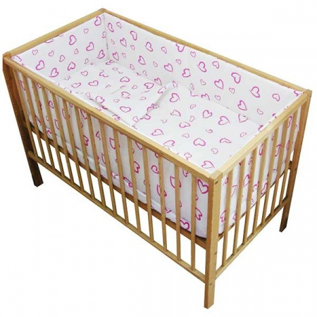 Lenjerii 5 piese - Lenjerie patut Hubners Inimioare 5 piese