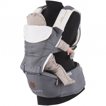 Marsupiu transport bebe - Marsupiu Chipolino Hip Star glacier