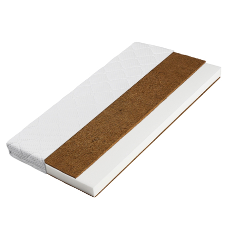 Pentru bebe - Nou! - Salteaua TwinFace Cotton - Echilibru ortopedic și ventilație naturală pentru un somn sigur, dimensiunea 120 x 60 x 10 cm, TW-CTN-010
