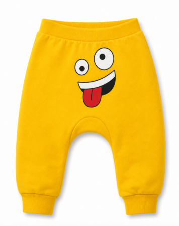 Pantaloni de exterior - Pantaloni cu Imprimeu Emoji