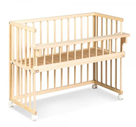 Patut din lemn - Patut copii din lemn KLUPS Piccolino Natur 90x40 cm