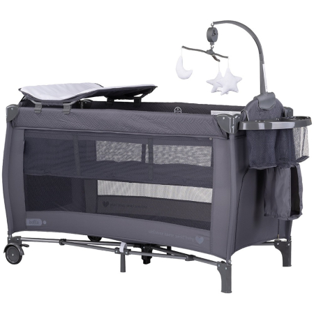 Noutati - Patut pliabil Chipolino Bella anthracite