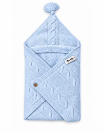 Paturele - Portbebe Tricotat pentru Nou-Născuți - Confort, Căldură și Eleganță încă din Primele Zile, alb