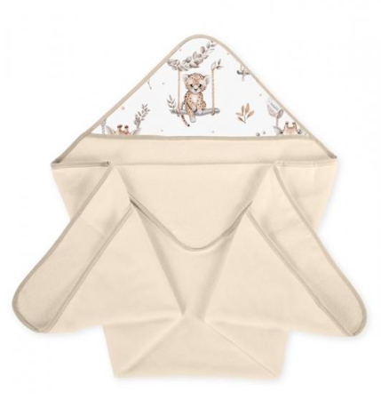 Haine bebe baietei - Prosop de baie Klups Africa World C012