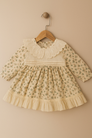 Rochite - Rochita model Floral, Cu guler brodat