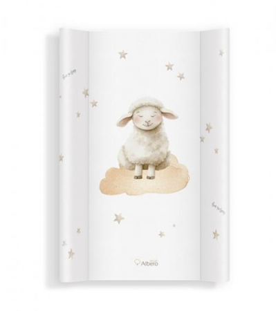 Noutati - Saltea de infasat bebe cu intaritura 70x47,5 Klups 447 Sleeping Sheep