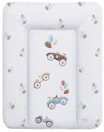 Saltea patut - Saltea de Infasat Moale, 50x70cm, Suprafata Aderenta, Ceba Baby, Cars