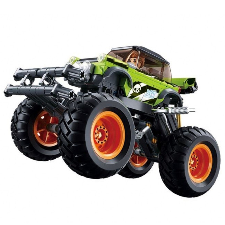 Noutati - Set de constructie Off-Road, 264 piese, Monster Truck - Sluban