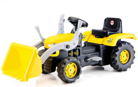 Vehicule transport - Tractor excavator cu pedale, 53x113x45cm - Dolu