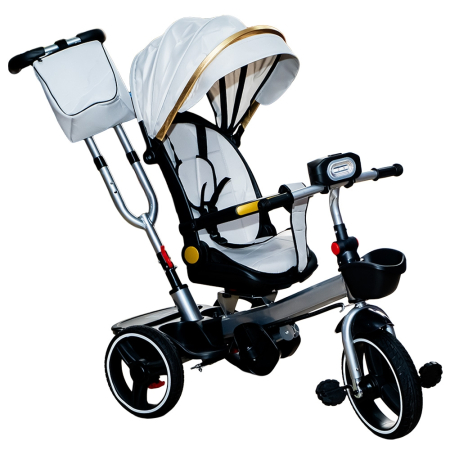 Triciclete - Tricicleta cu pedale, maner parental si scaun extensibil