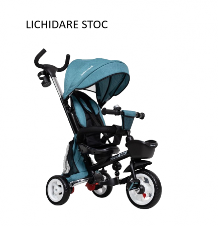 Promotii - TRICICLETA PLIABILA PENTRU COPII MILANO TURCOAZ