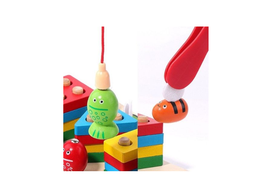 Joc educativ 3 in 1, Sortator si puzzle, Albinute, colorat, 3 ani [3]