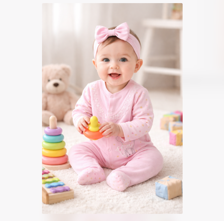 Salopeta cu bentita asortata, Caprioara cu coronita de flori [2]