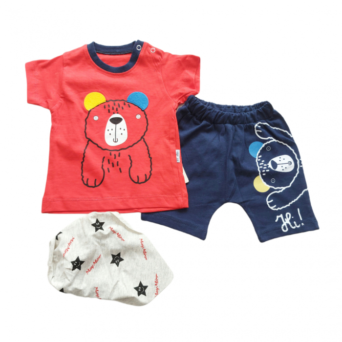 Pantaloni scurti si tricou Bumbac [1]