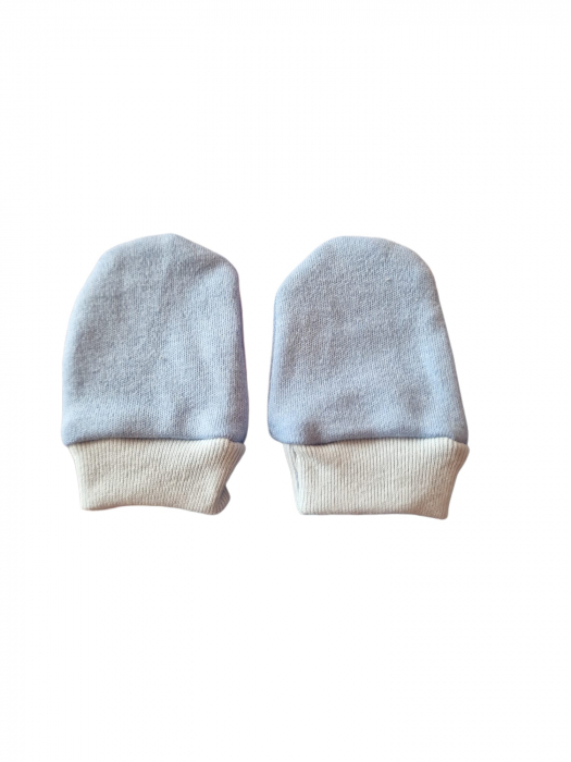 Mănuși nou-născut din bumbac moale, Fabricate în România [1]