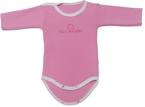 Hainute 3 - 6 luni - Body bebelusi model maneca lunga Bumbac 100% - Fabricat în România