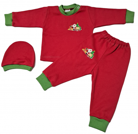 Marime 6 - 9 luni - Costumas 3 piese Fabricat in Romania