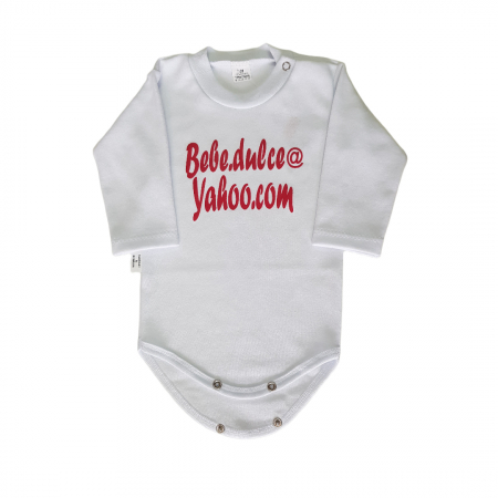 Marime 9 - 12 luni - Body maneca lunga Fabricat in Romania