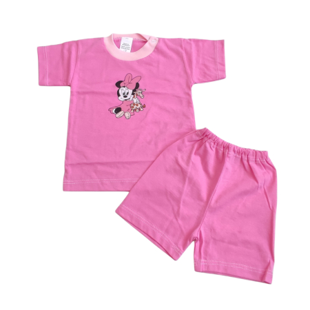 Pantaloni & Caciuli & Sosete - Tricou si pantaloni scurti, set 2 piese , Fabricat in Romania, Bumbac
