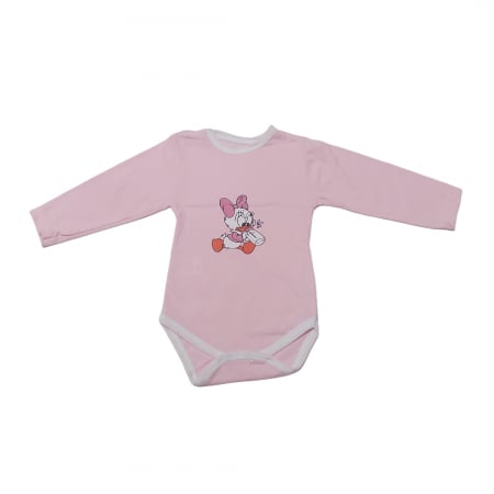Marime 6 - 9 luni - Body maneca lunga Fabricat in Romania
