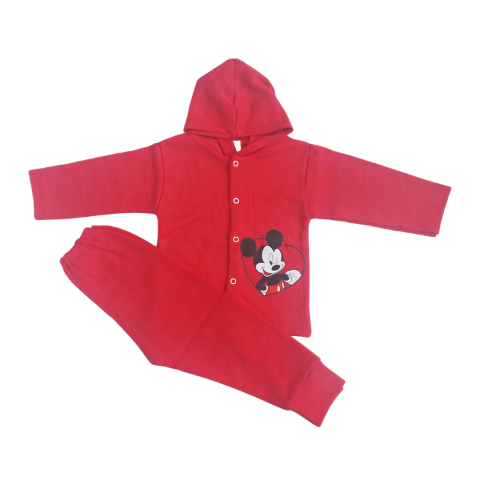 Marime 6 - 9 luni - Set 2 piese hăinuțe copilasi , Fabricat in Romania, Bumbac