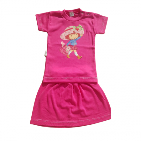 Rochite / Funtite - Set tricou si fustita Fabricat in Romania