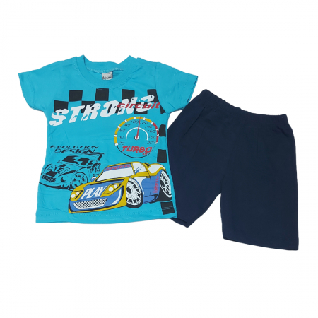 Hainute 4 - 5 ani - Set tricou si pantaloni Bumbac