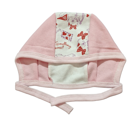 Marime 3 - 6 luni - Caciula din Bumbac Fabricata in Romania