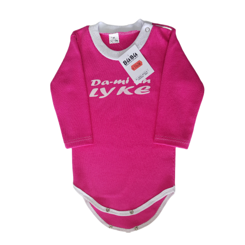 Body-uri - Body copilasi model maneca lunga Bumbac 100% - Fabricat în România