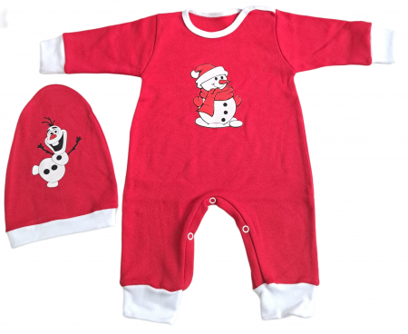 Marime 0 - 3 luni - Salopeta si Caciula - Fabricata in Romania