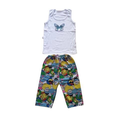 Costumase / Seturi - Set 2 piese hăinuțe copilasi , Fabricat in Romania, Bumbac