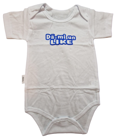 Hainute 9 - 12 luni - Body bebelusi si copilasi model maneca scurta Bumbac 100% - Fabricat în România