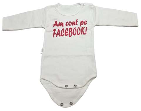 Body-uri - Body copilasi model maneca lunga Bumbac 100% - Fabricat în România