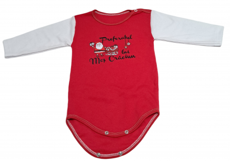 Marime 12 - 18 - Body maneca lunga Fabricat in Romania