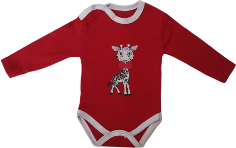Hainute 3 - 6 luni - Body bebelusi model maneca lunga Bumbac 100% - Fabricat în România